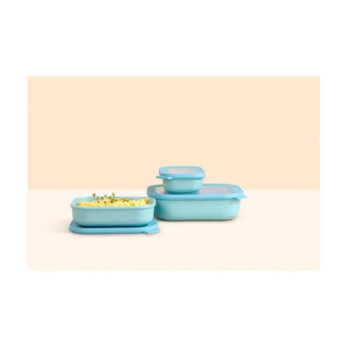 Mepal Cirqula multi use rectangular bowl 2 L lunchbox