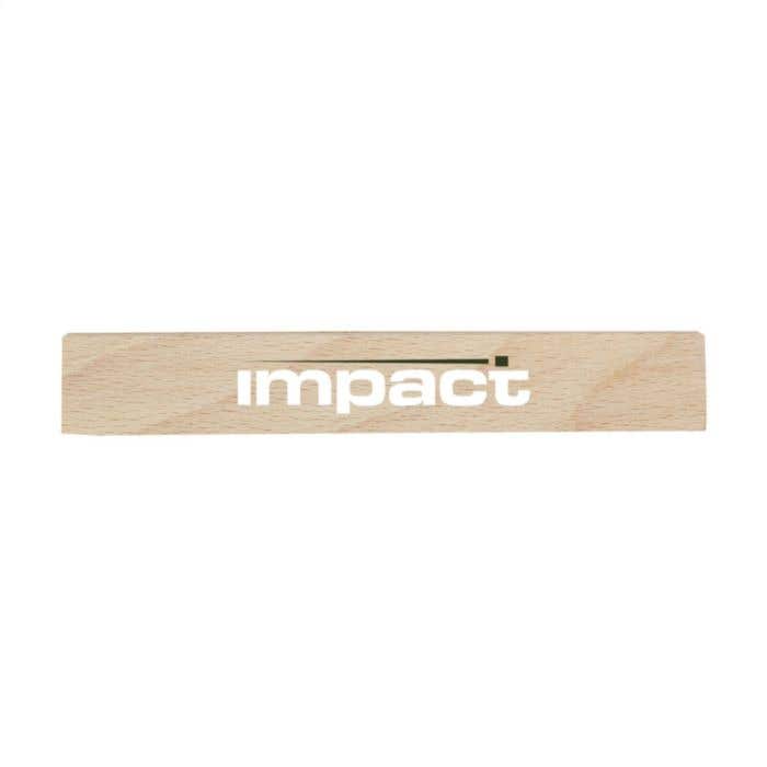 Beech wood case, single