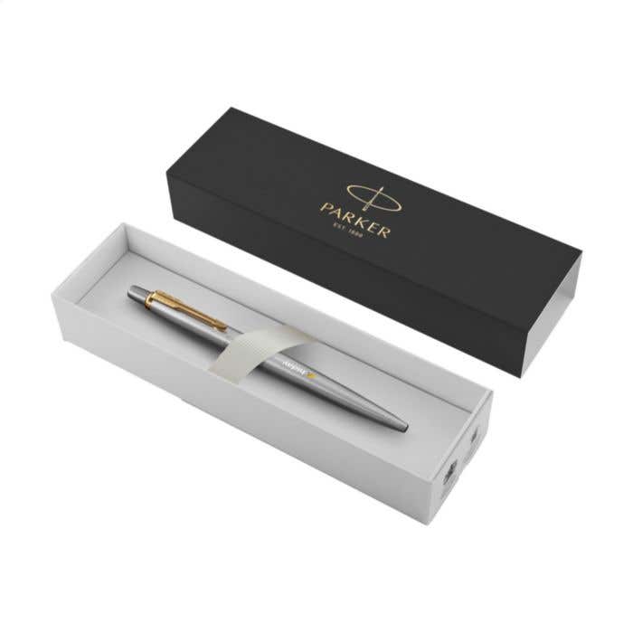 Parker Jotter Recycled Steel Ballpoint Pen - Blue Ink