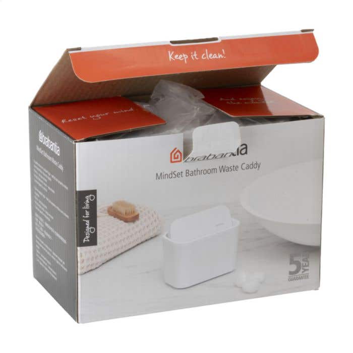 Brabantia Mindset Bathroom Waste Caddy