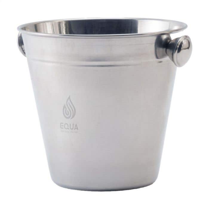 Shiny Stainless Steel Ice Bucket 1.4 L
