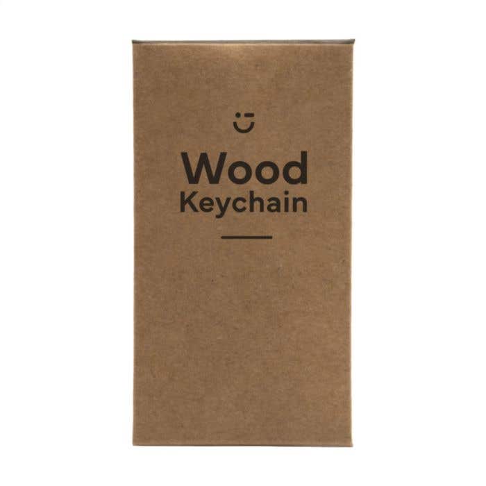 WoodKey Rectangle keychain