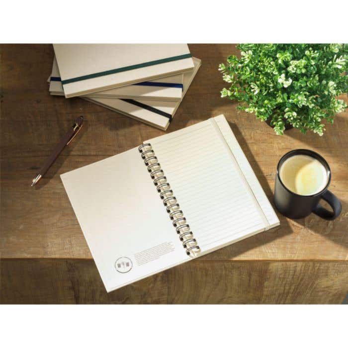 Sugarcane Bagasse Spiral Paper Notebook A5