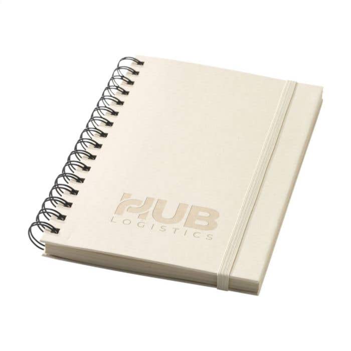 Sugarcane Bagasse Spiral Notebook A5 carnet