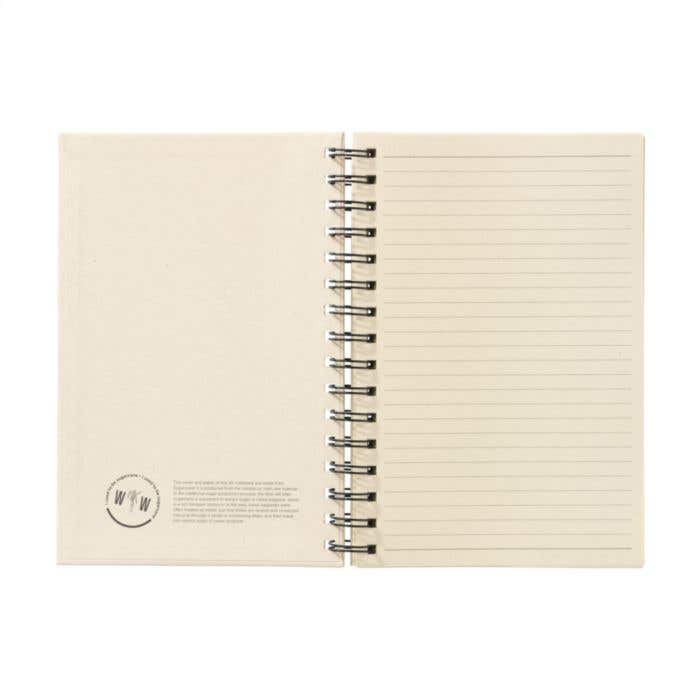 Sugarcane Bagasse Spiral Notebook A5 carnet
