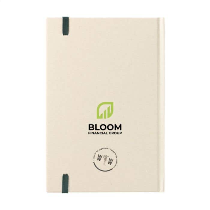 Bagasse Sugarcane Notebook A5 carnet de notes