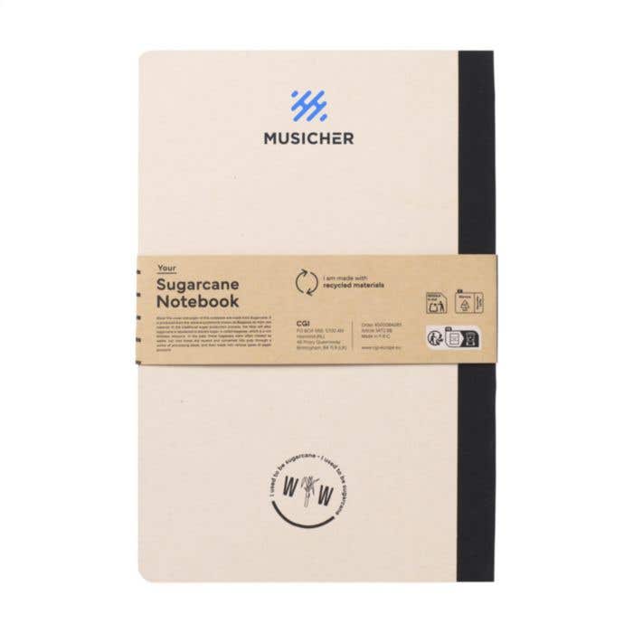 Sugarcane Paper Notebook A5
