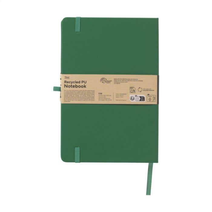 Recycled GRS PU Notebook A5 carnet de notes