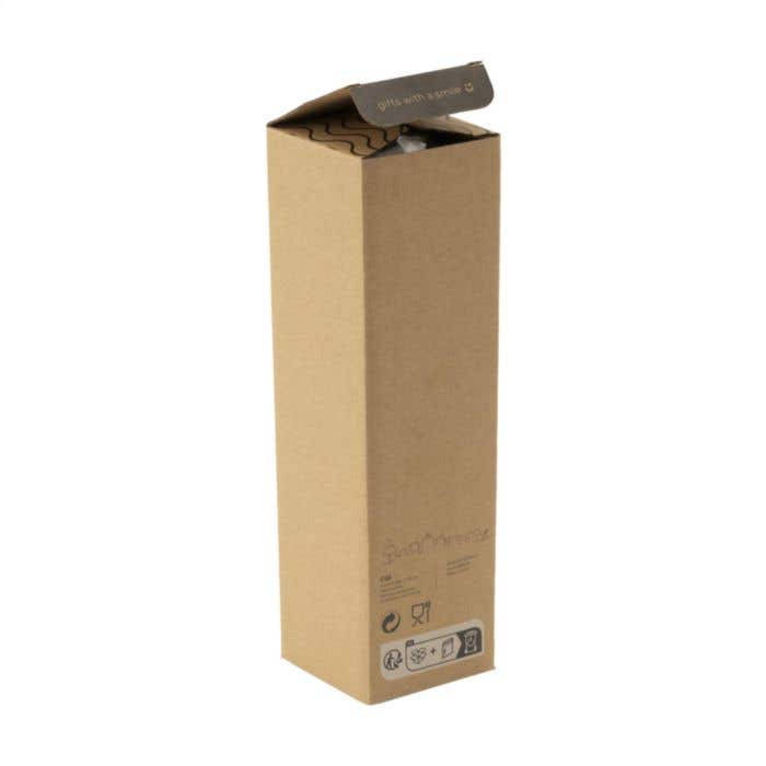 Frosted Bottle RCS Recycled Steel 500 ml thermo bottle