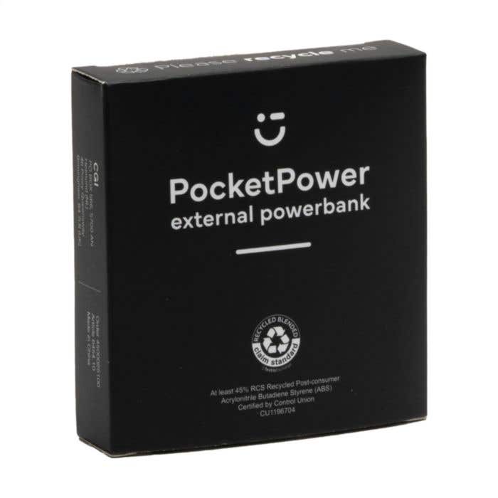 PocketPower 5000 RCS Recycled Powerbank charger