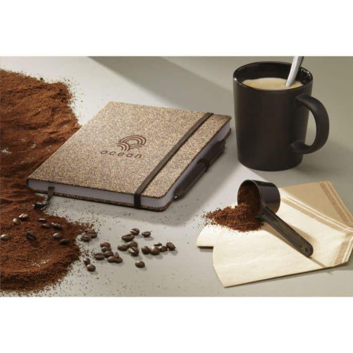 CoffeeGround Cork Paper Notebook A5