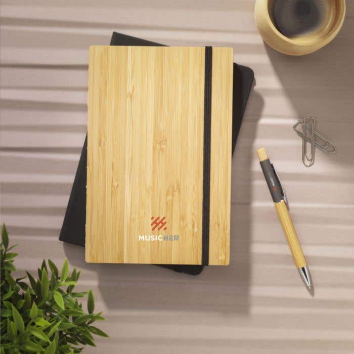 Bamboo Journal Naked Spine Notebook A5 notitieboek