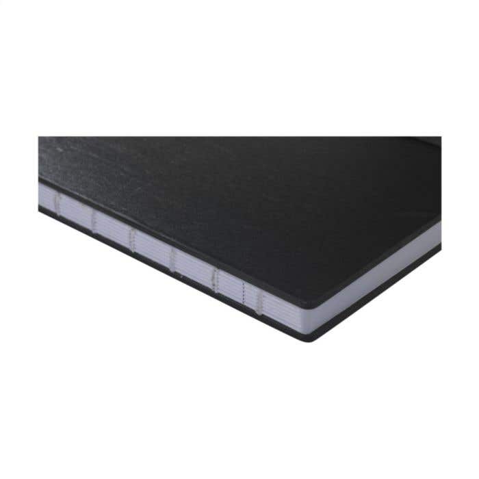 Bamboo Journal Naked Spine Notebook Black A5 carnet de notes