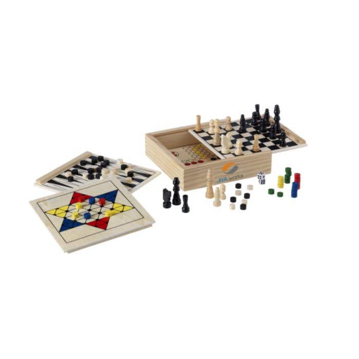 WoodGame 5-in-1 spel