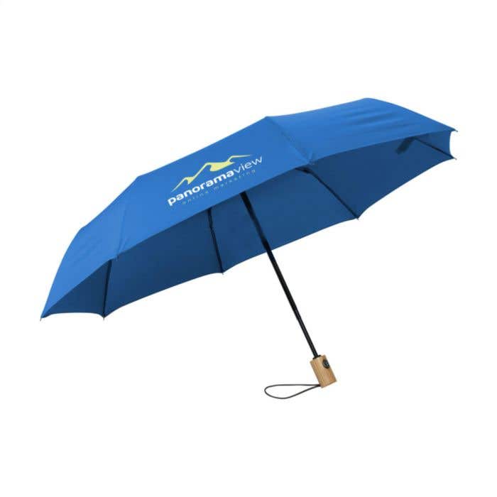 Michigan opvouwbare RCS RPET paraplu 21 inch