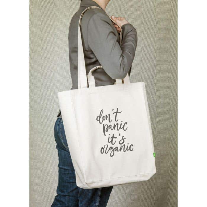 Organic Cotton Canvas Tote Bag Natural (280 g/m²)
