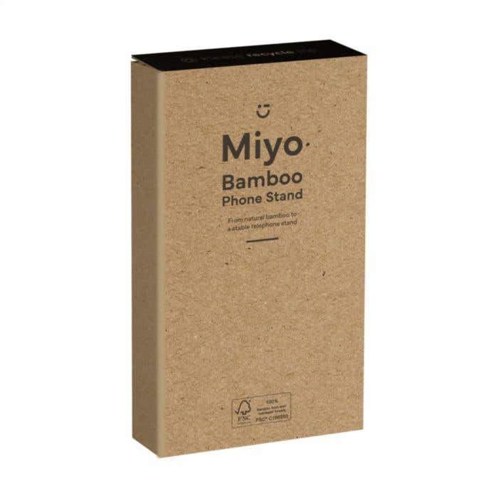 Miyo Bamboo Phone Stand Handyhalterung