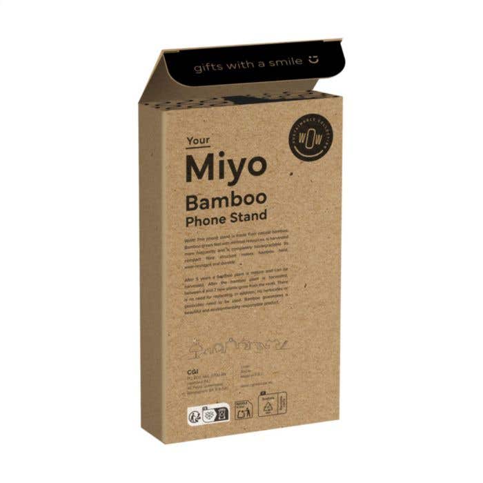 Miyo Bamboo Phone Stand telefoonhouder
