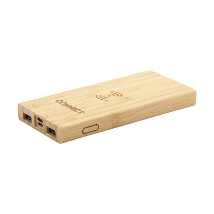 Bamboo 8000 Wireless Powerbank chargeur sans fil