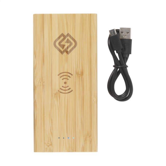 Bamboo 8000 Wireless Powerbank chargeur sans fil