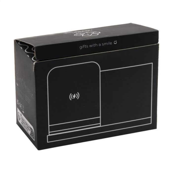 Bamboo Boss 15W support de charge/porte-stylo