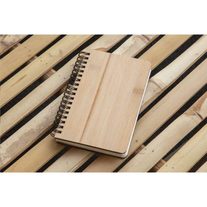Notebook made from Stonewaste-Bamboo A6 carnet de notes