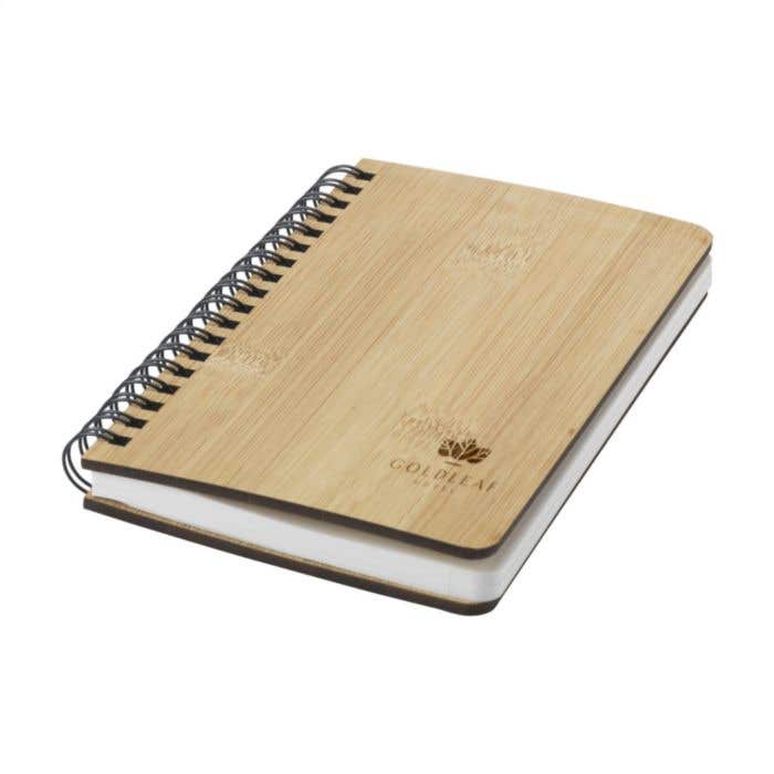 Notebook made from Stonewaste-Bamboo A6 Notizbuch