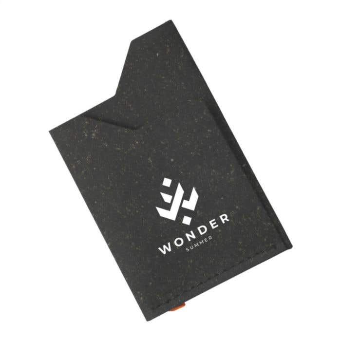 Recycled Leather Cardholder porte-cartes