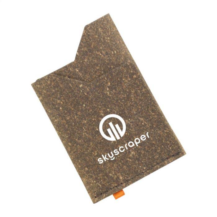 Recycled Leather Cardholder porte-cartes