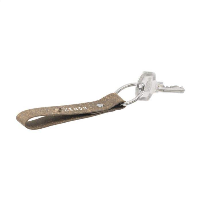 Recycled Leather Keyring sleutelhanger