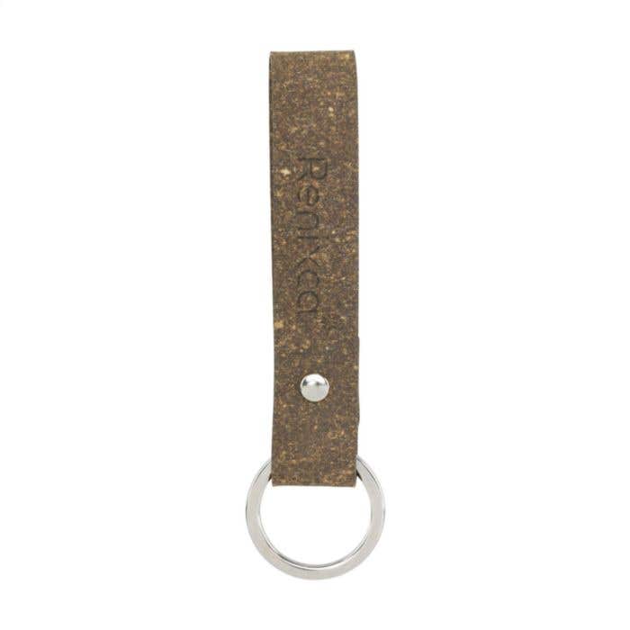 Recycled Leather Keyring sleutelhanger