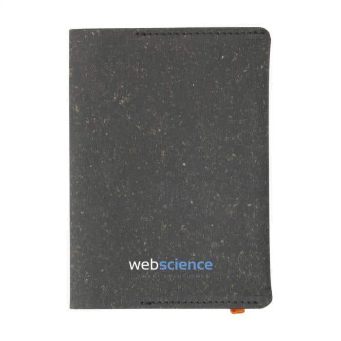 Recycled Leather Passport Holder paspoorthoesje