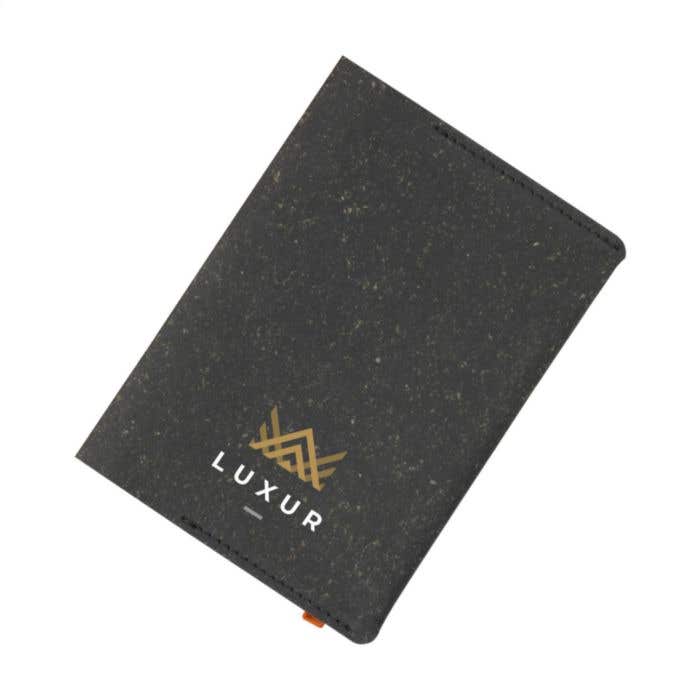 Recycled Leather Passport Holder étui à passeport