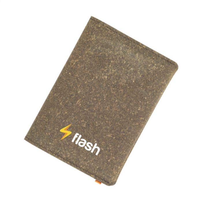 Recycled Leather Passport Holder