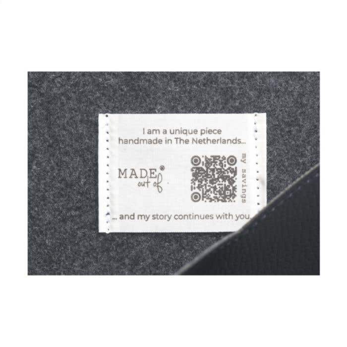 Recycled Felt&Apple ImitationLeather Sleeve 15/16p