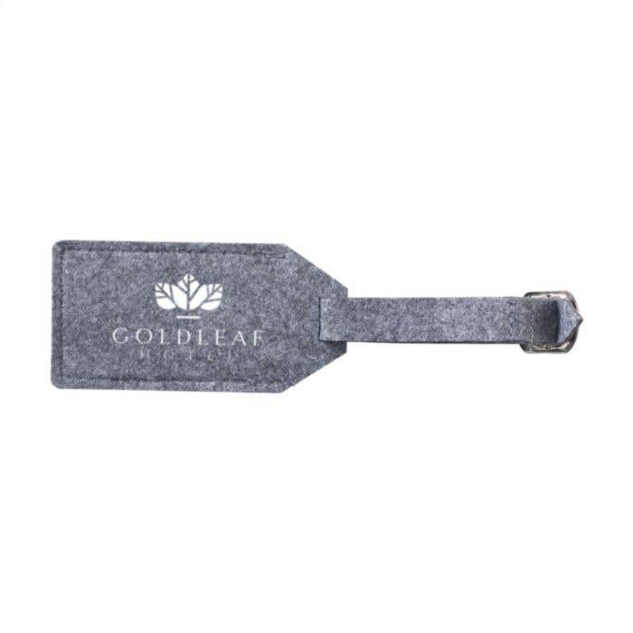 RPET Felt GRS Luggage Tag Gepäckanhänger