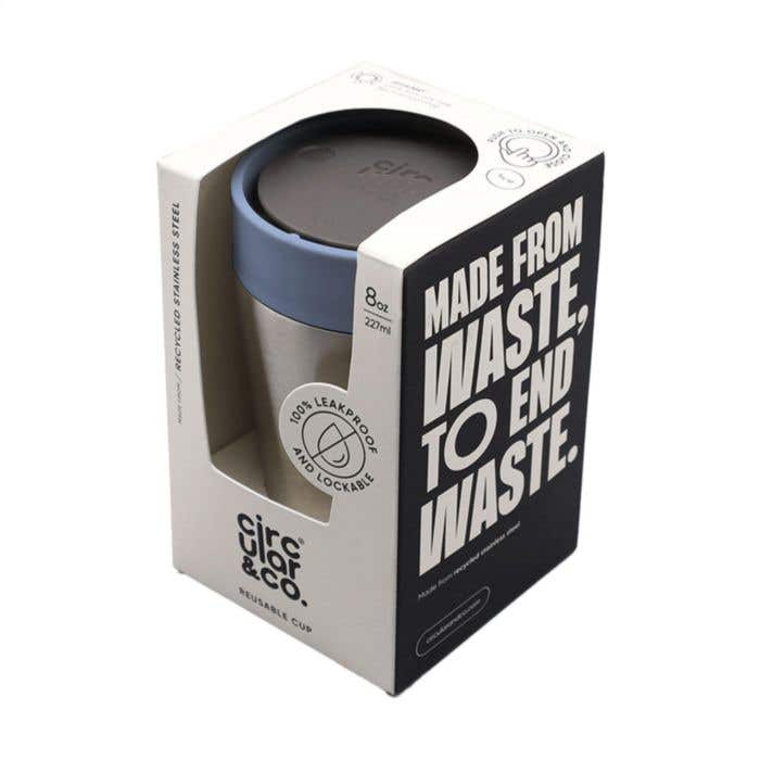 Circular&Co Recycled Stainless Steel Coffee Cup 227 ml