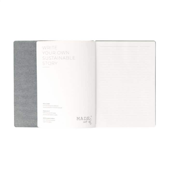 Recycled Textile Refillable Paper Notebook A5