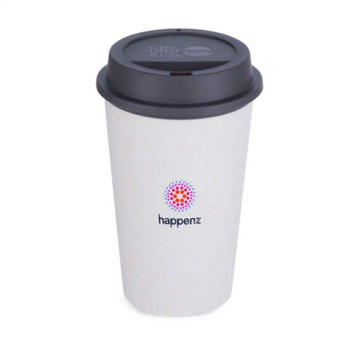 Circular&Co Recycled Now Cup Black Lid 340 ml coffee cup