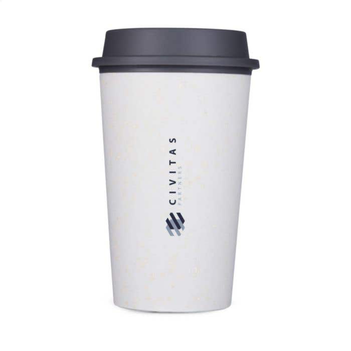 Circular&Co Recycled Now Cup Black Lid 340 ml coffee cup