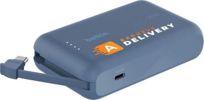 Belkin BoostCharge Power Bank 10K Câble intégré