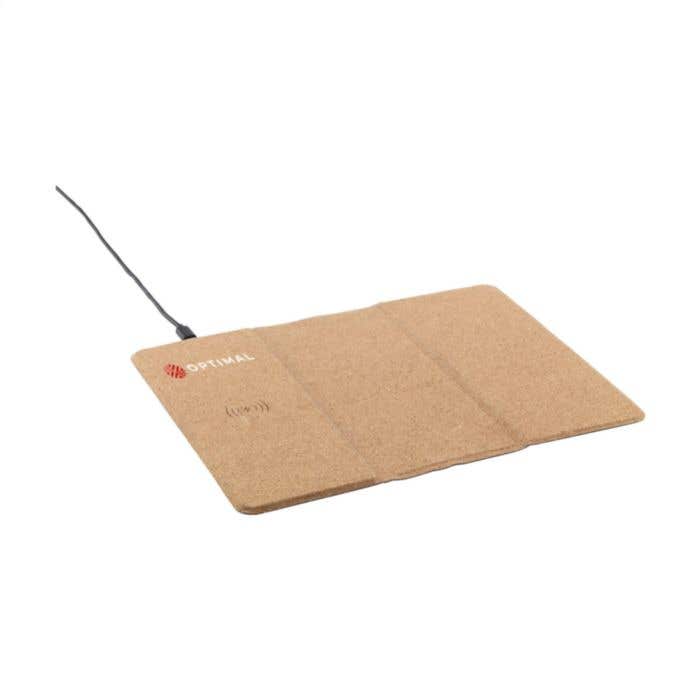 Cork Wireless Charging Mousepad tapis de souris