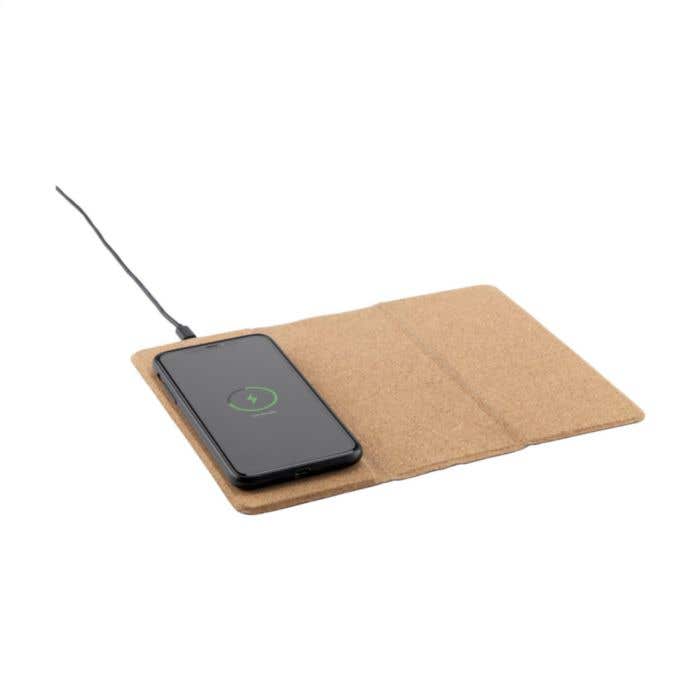 Cork Wireless Charging Mousepad tapis de souris