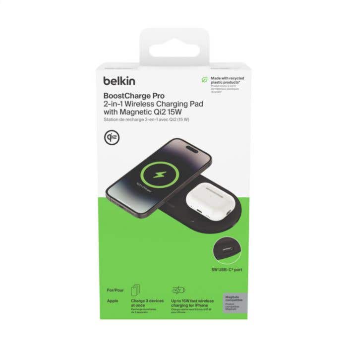 Belkin BoostCharge Pro 2-in-1 Pad UK