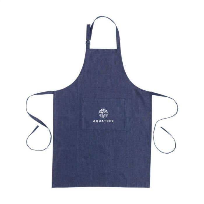 Apron GRS Recycled Denim (220 g/m²) schort