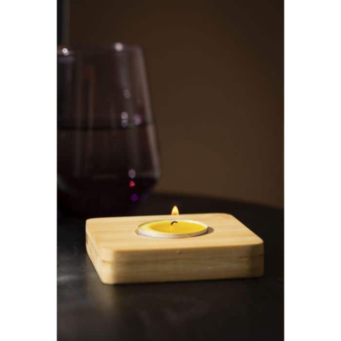 Flame tea light holder