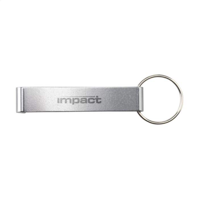 Alu Opener Phone Stand GRS Recycled keyring