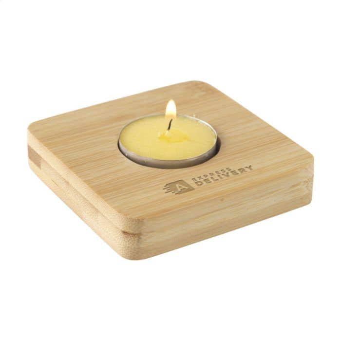 Flame tea light holder