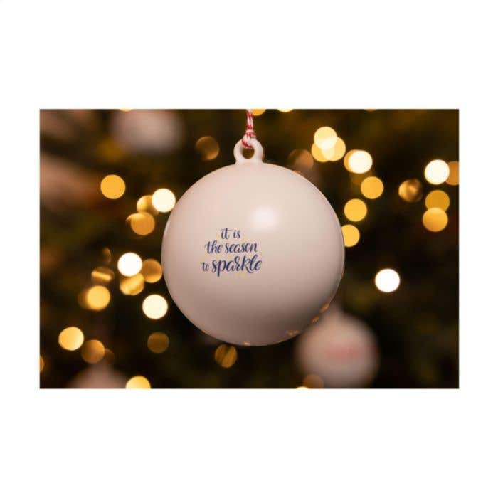 Christmas Bauble Ø7cm Recycled PP Box - Made in Europe