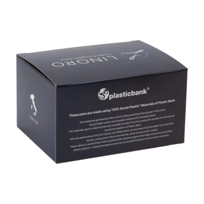 Linoro Wave Ocean Recycled Pen